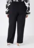 High Rise Ponte Trousers sold by Ashley Stewart