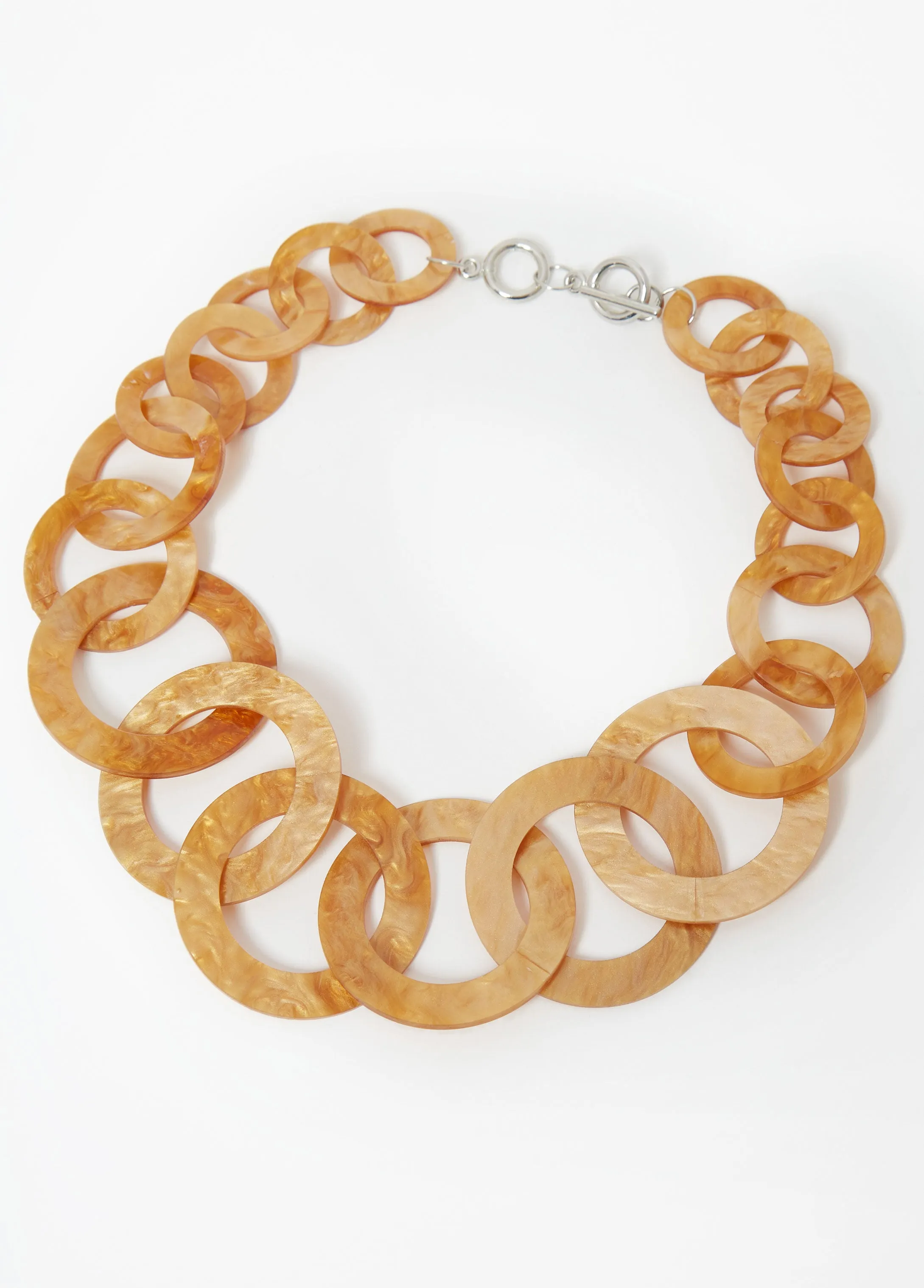 Marbled Ring Necklace sold by Ashley Stewart product image thumbnail 2
