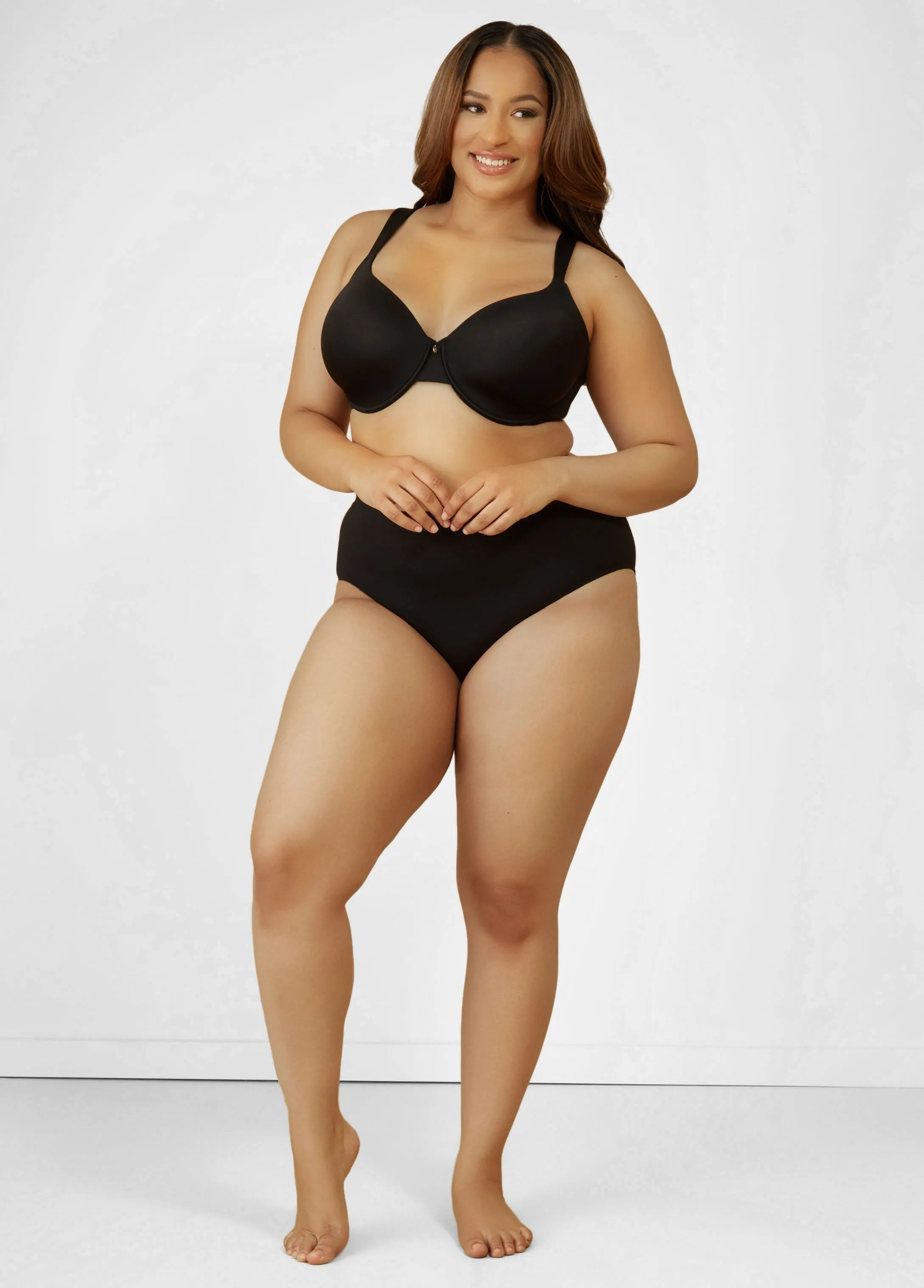 Micro Underwired T Shirt Bra sold by Ashley Stewart product image thumbnail 5