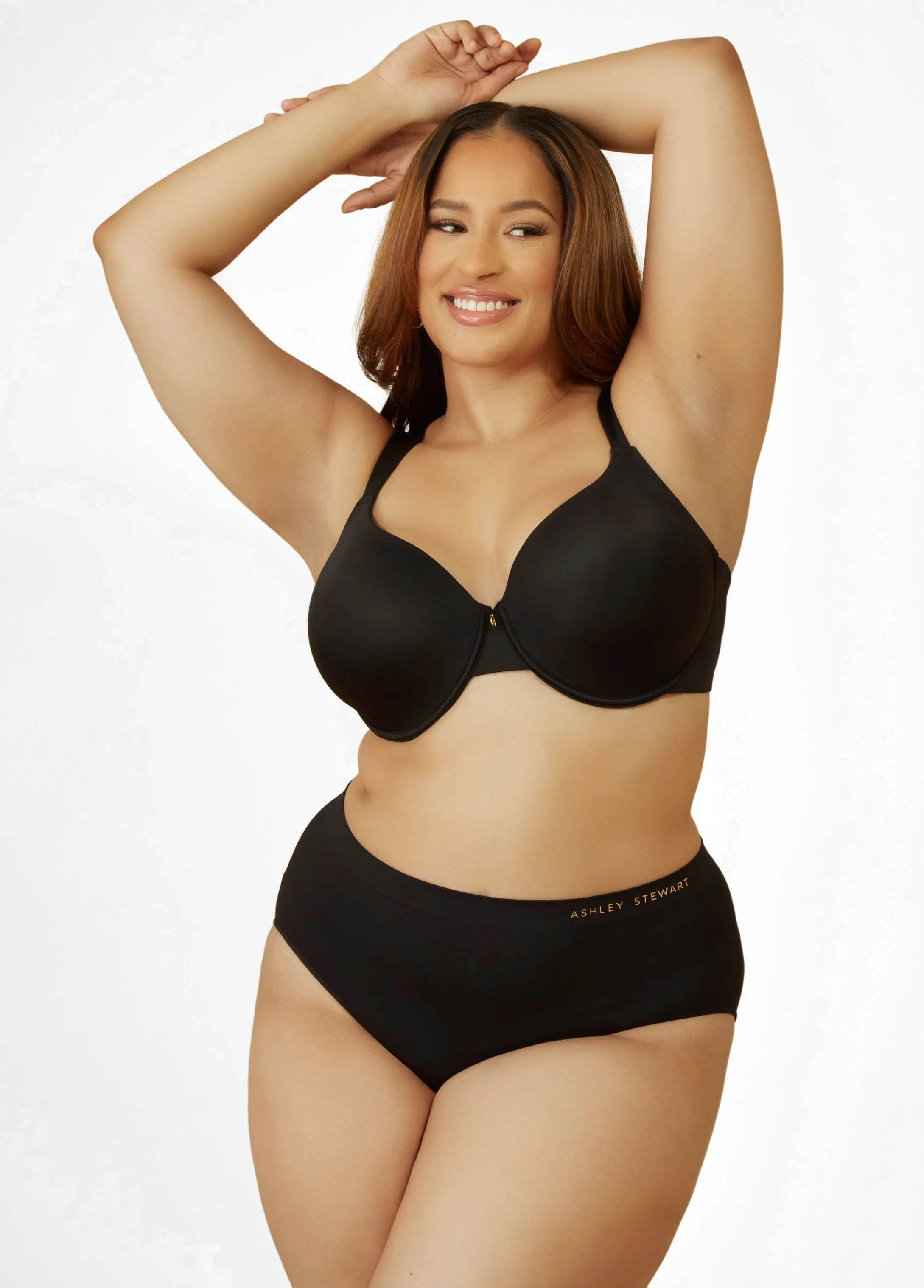 Micro Underwired T Shirt Bra sold by Ashley Stewart