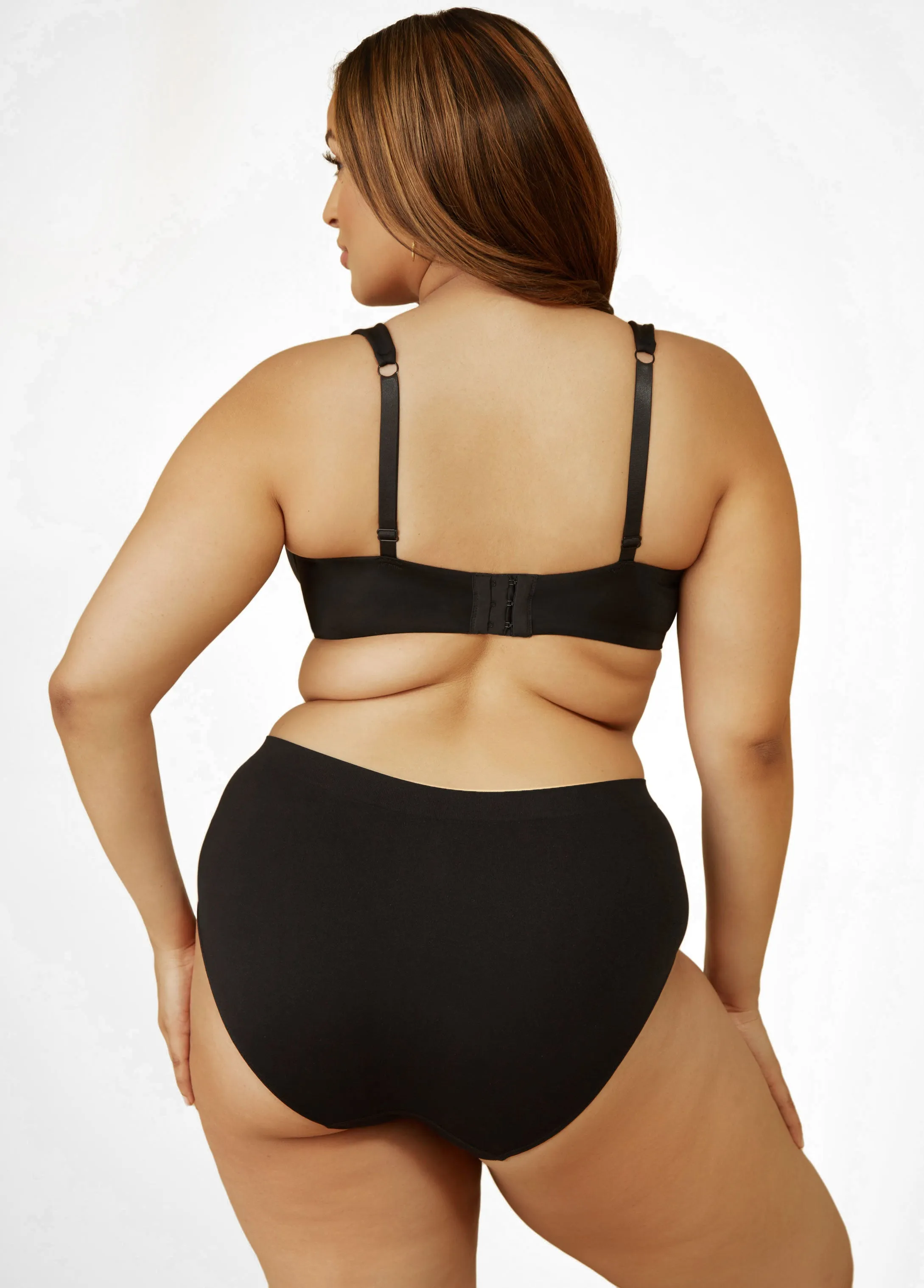 Micro Underwired T Shirt Bra sold by Ashley Stewart product image thumbnail 2