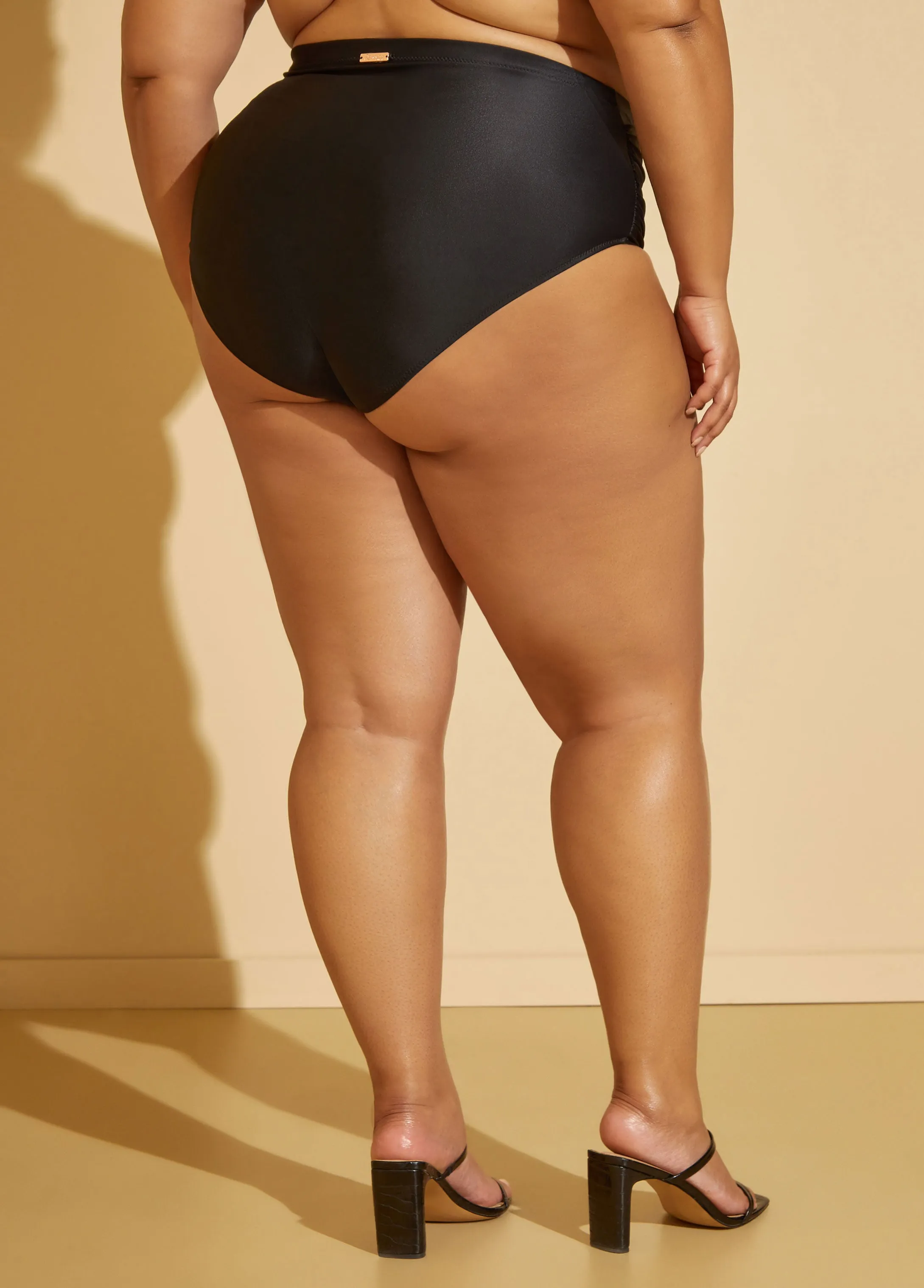 Raisins Curve Costa Ruched Bottoms sold by Ashley Stewart product image thumbnail 2