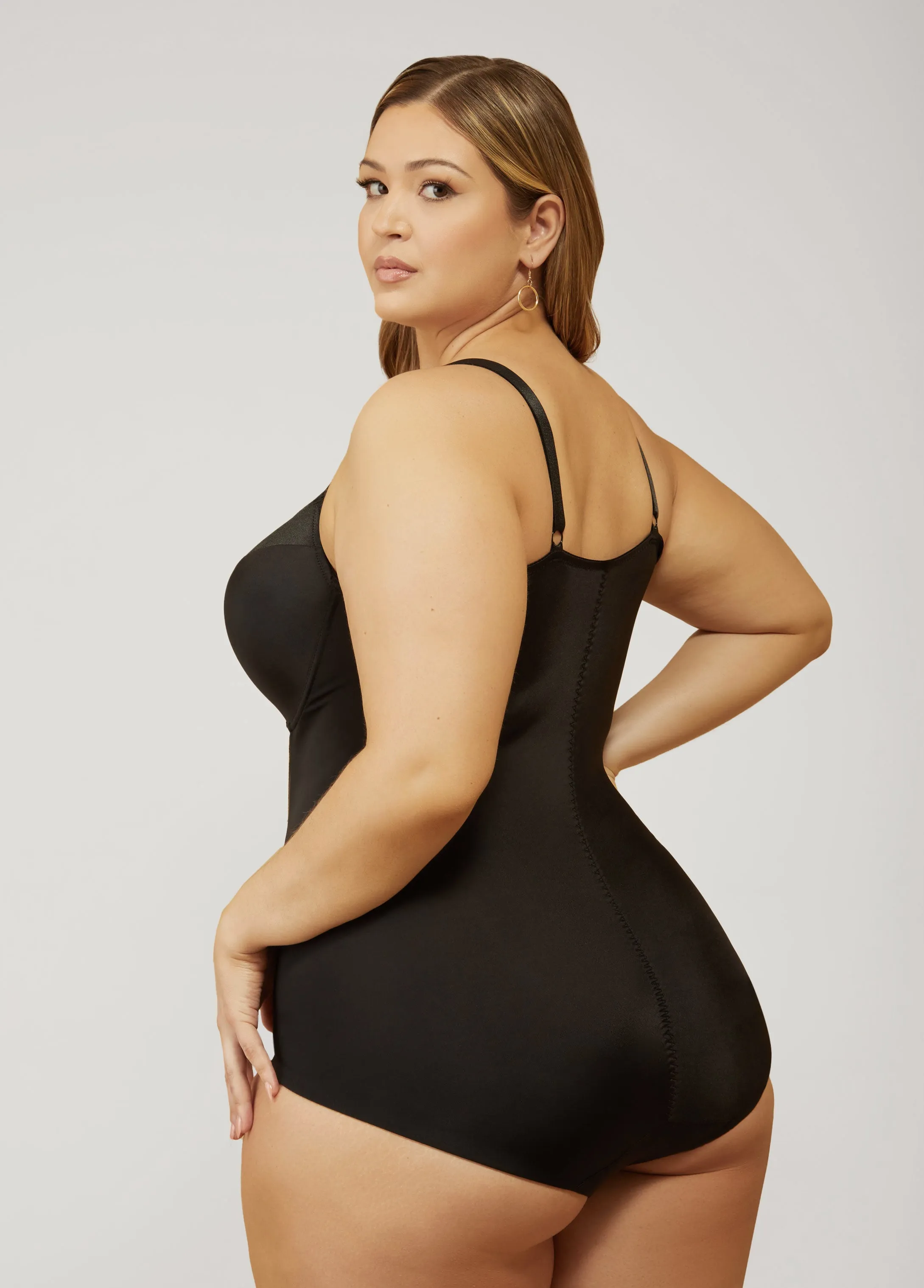 Medium Control Shaping Bodysuit sold by Ashley Stewart product image thumbnail 2