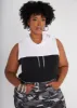 Camo Colorblock Hoodie sold by Ashley Stewart