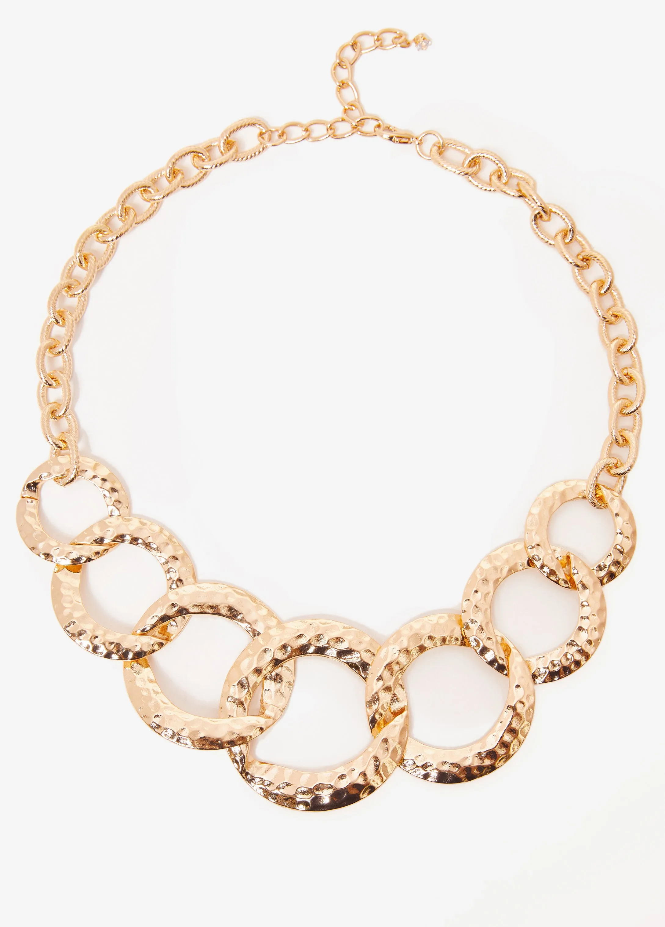 Hammered Ring Necklace sold by Ashley Stewart product image thumbnail 2