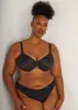 Paneled Side Smoothing Minimizer Bra sold by Ashley Stewart