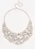 Oversized Floral Crystal Necklace sold by Ashley Stewart