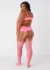Cupless Four Piece Lingerie Set sold by Ashley Stewart