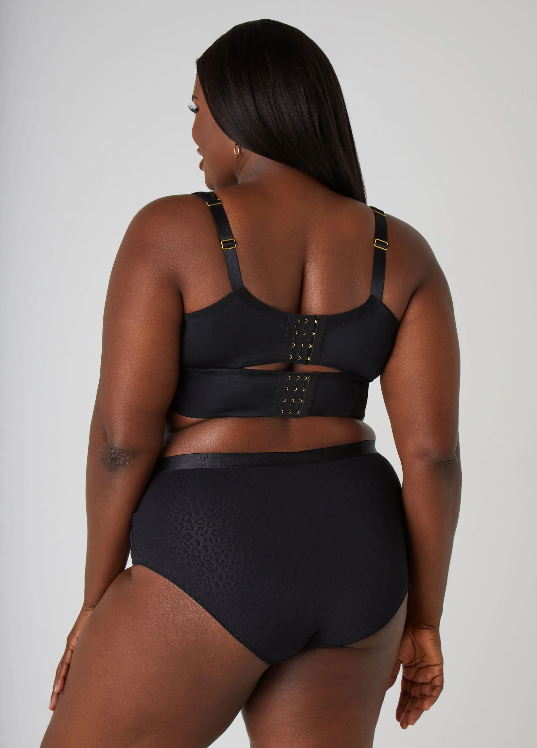 Caged Leopard Hipster Panty sold by Ashley Stewart product image thumbnail 2