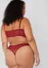 Mesh And Lace Bustier Set sold by Ashley Stewart