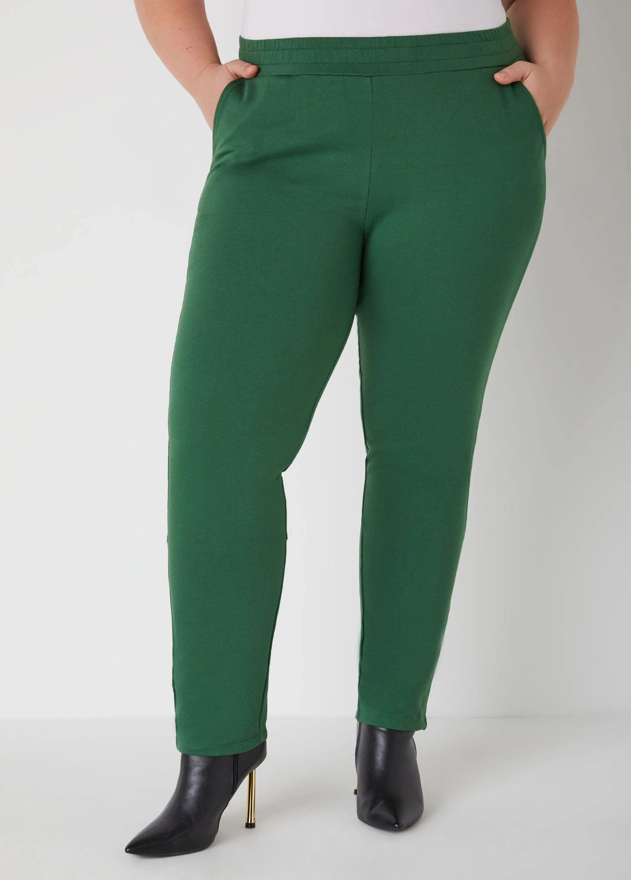 Zip Detailed Joggers sold by Ashley Stewart product image thumbnail 3