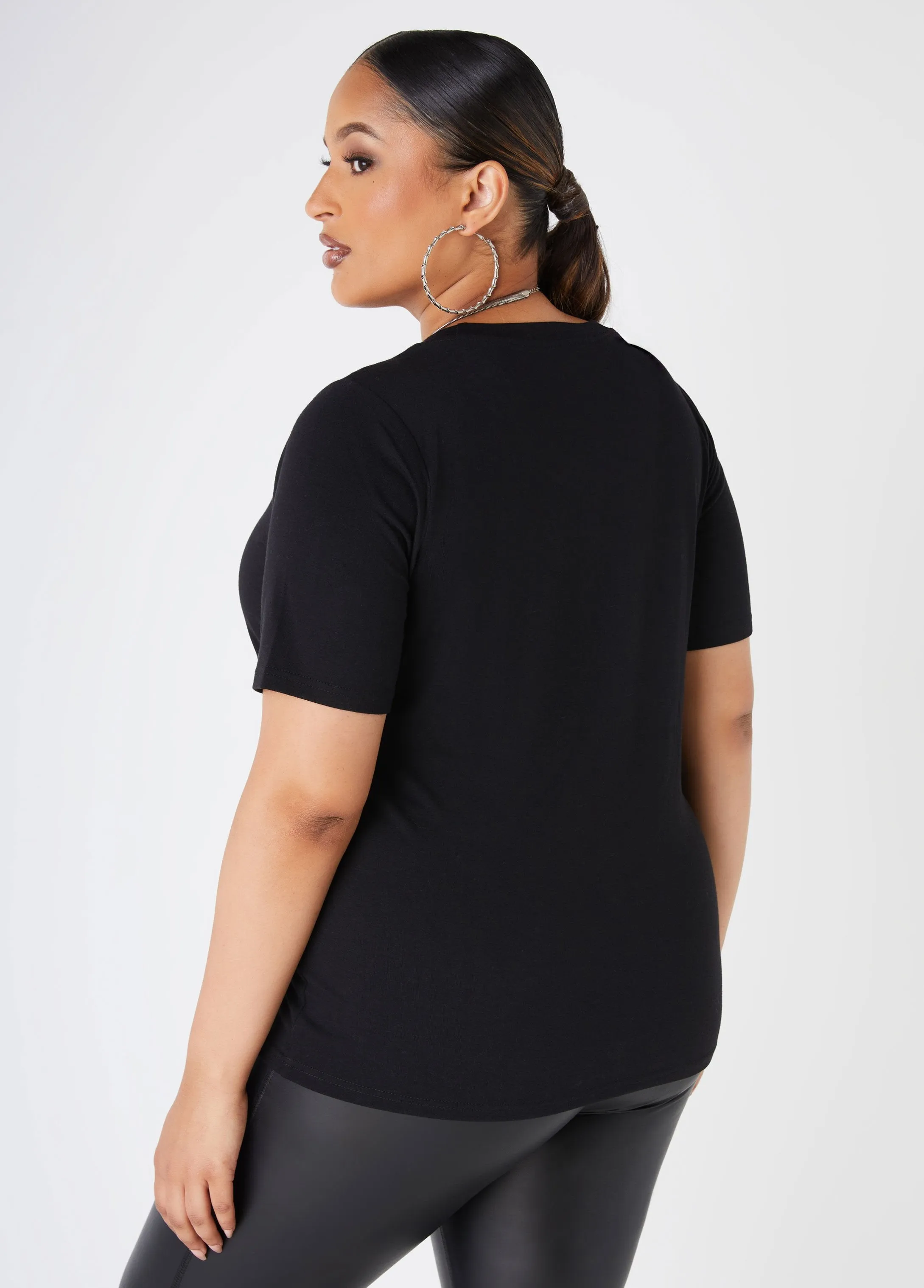 Sheila Gray Cowgirl Graphic Tee sold by Ashley Stewart product image thumbnail 2