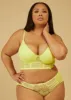Lace Bustier And Thong Set sold by Ashley Stewart