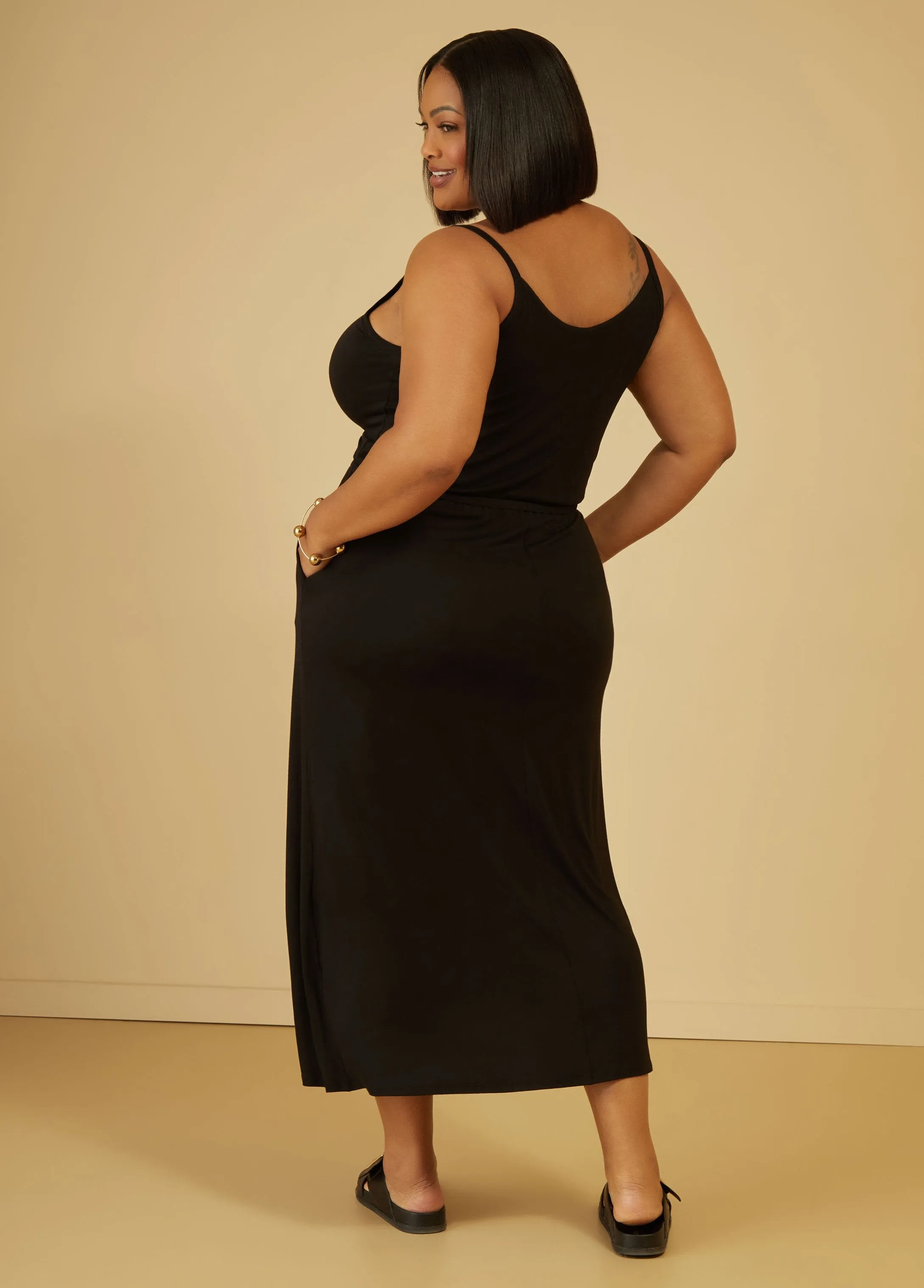 Jersey Maxi Dress sold by Ashley Stewart product image thumbnail 2
