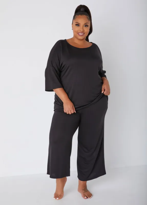 Dolman Sleeved Lounge Tee sold by Ashley Stewart