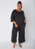 Cropped French Terry Lounge Pants sold by Ashley Stewart