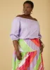 Cropped Off The Shoulder Blouse sold by Ashley Stewart