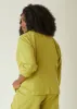 Linen Blend Blazer sold by Ashley Stewart