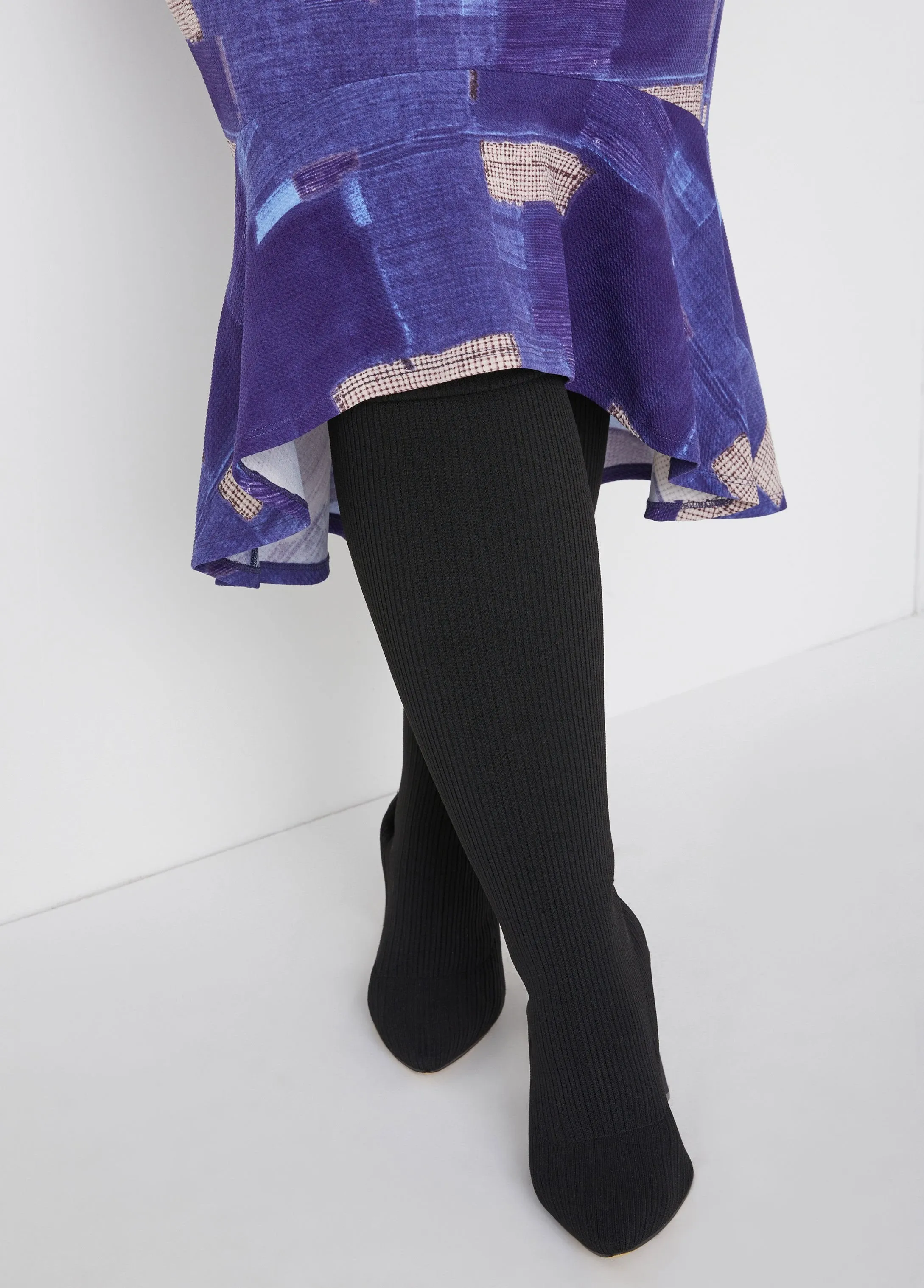 Patchwork Print Midaxi Dress sold by Ashley Stewart product image thumbnail 4