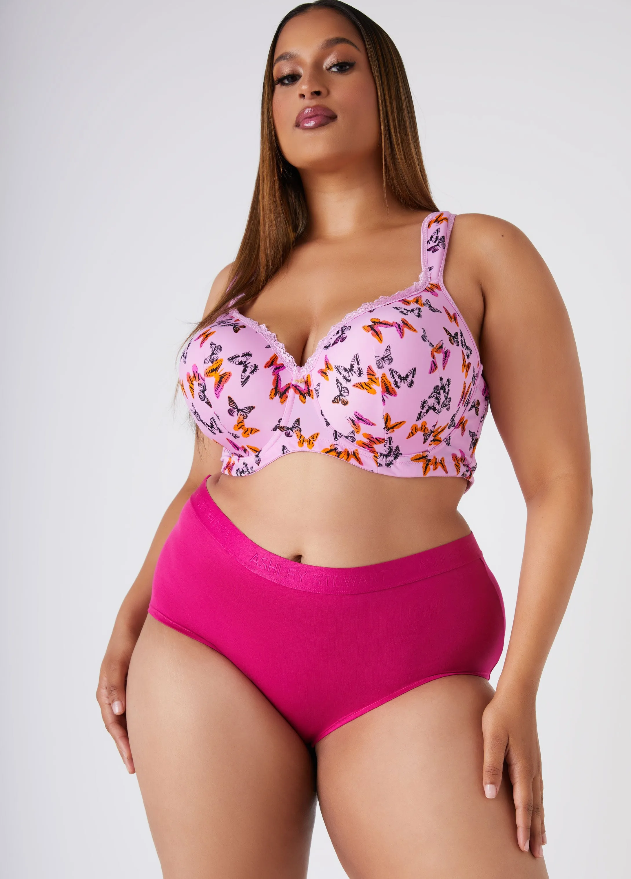 Stretch Cotton Boyshorts sold by Ashley Stewart product image thumbnail 5