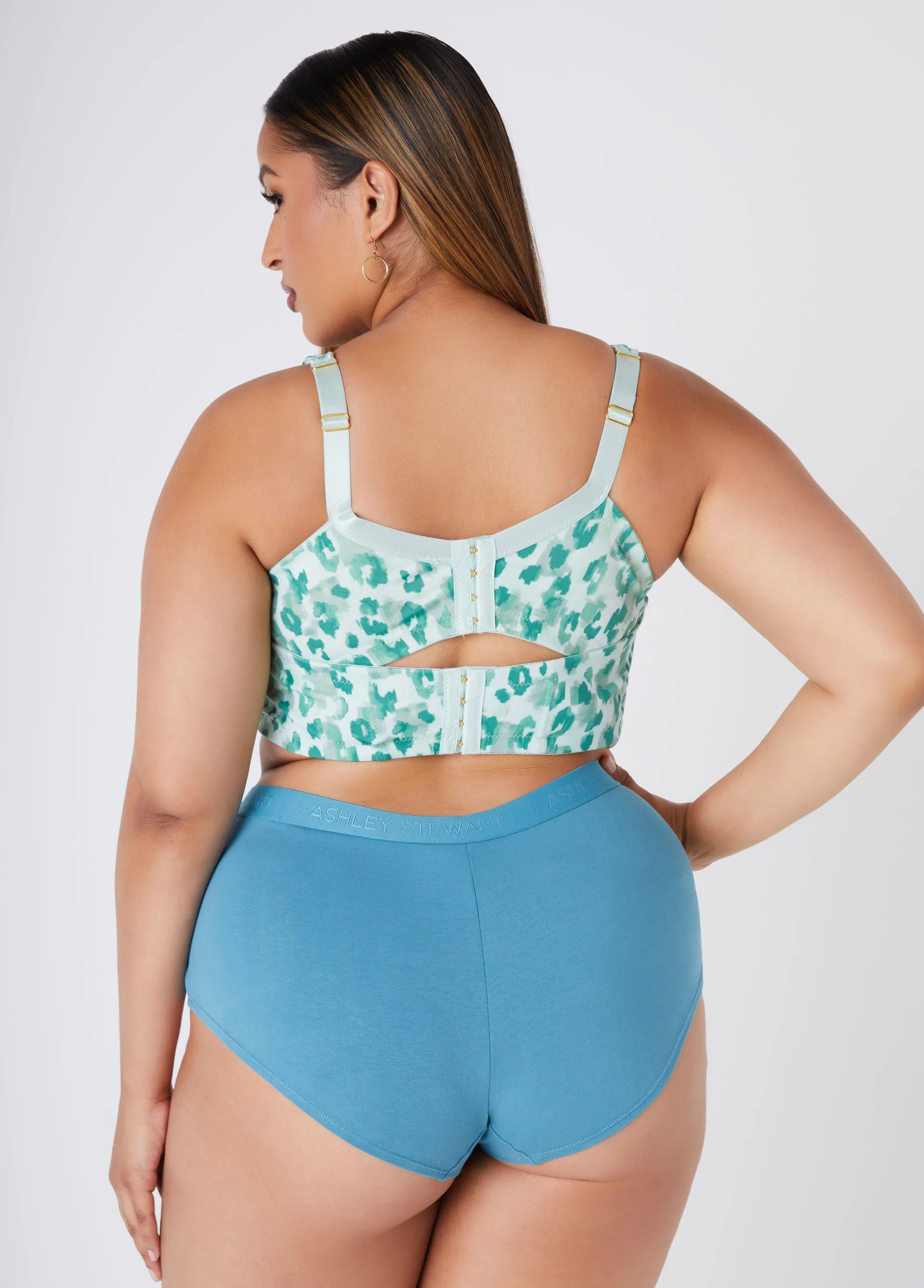 Stretch Cotton Boyshorts sold by Ashley Stewart product image thumbnail 2