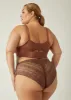 Lace Paneled Hipster Briefs sold by Ashley Stewart