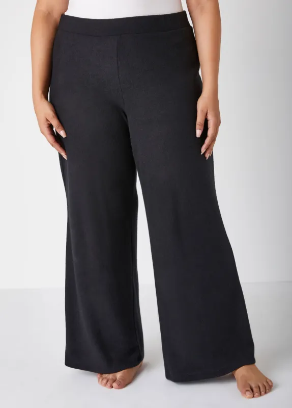 Brushed Hacci Knit Lounge Pants sold by Ashley Stewart