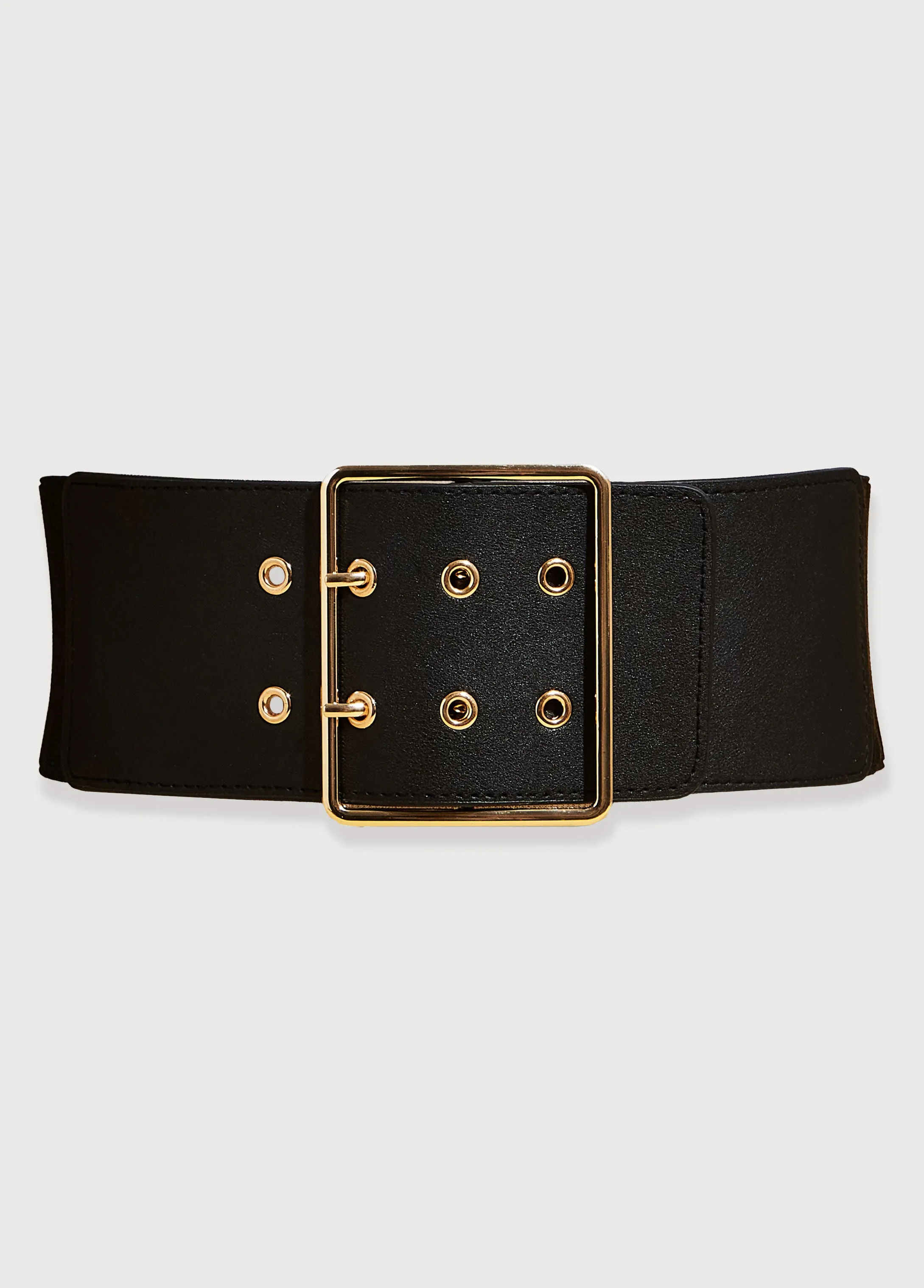 Faux Leather Stretch Belt sold by Ashley Stewart product image thumbnail 3