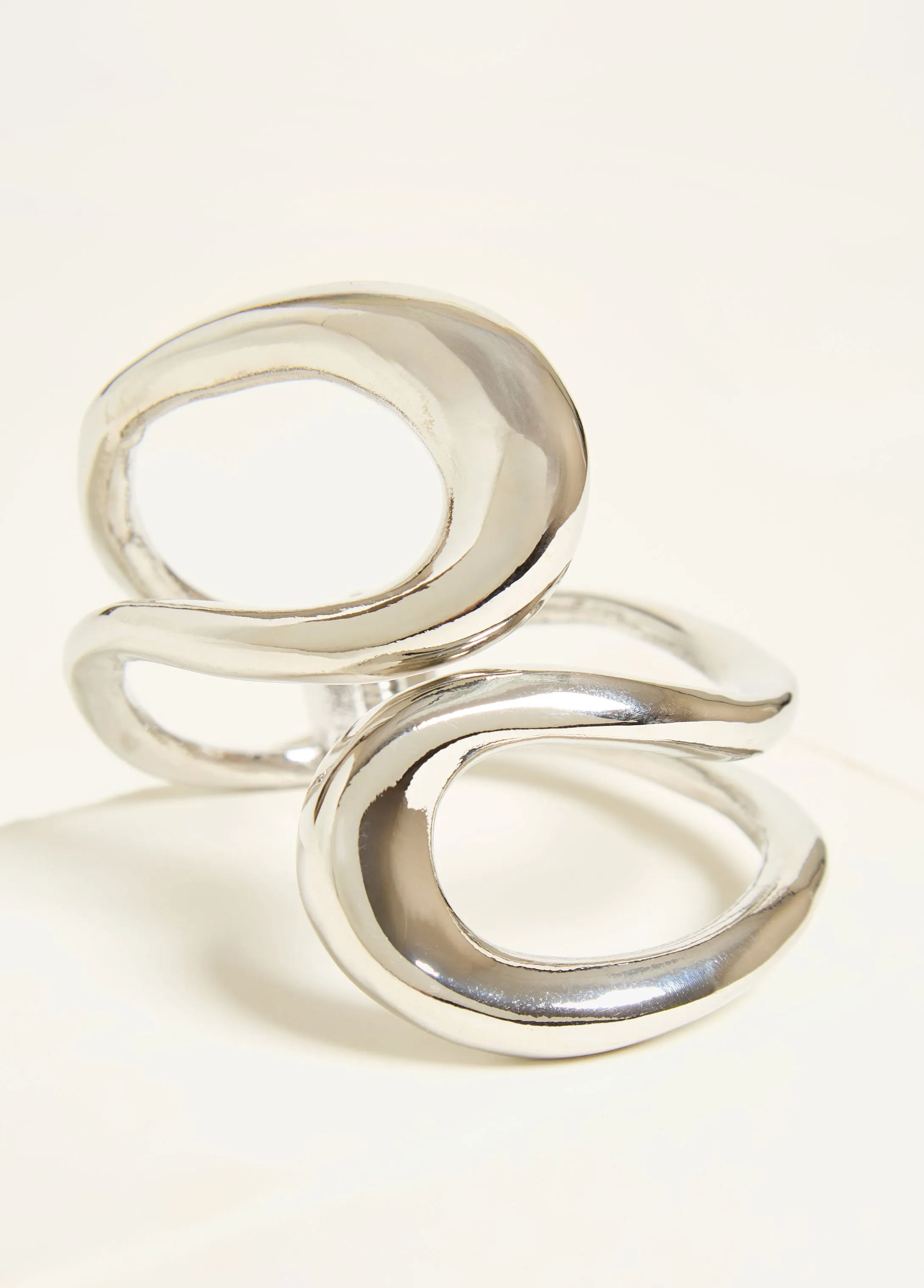 Silver Tone Cuff sold by Ashley Stewart product image thumbnail 2
