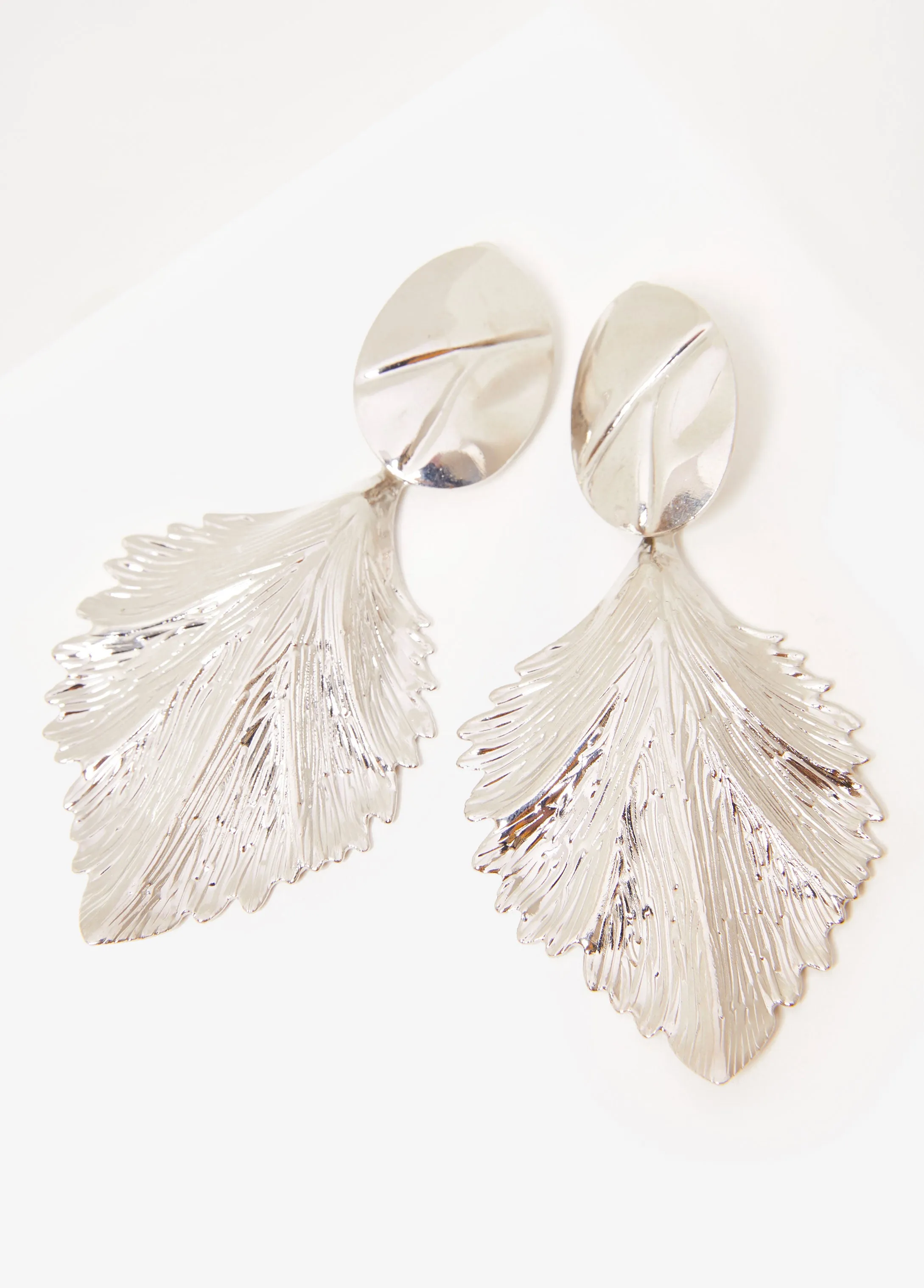 Leaf Clip On Earrings sold by Ashley Stewart product image thumbnail 2