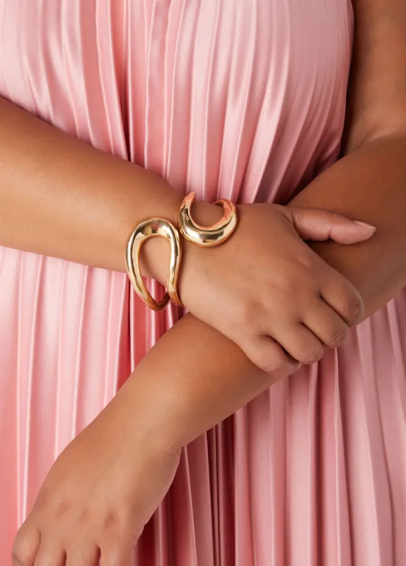 Gold Tone Cuff sold by Ashley Stewart