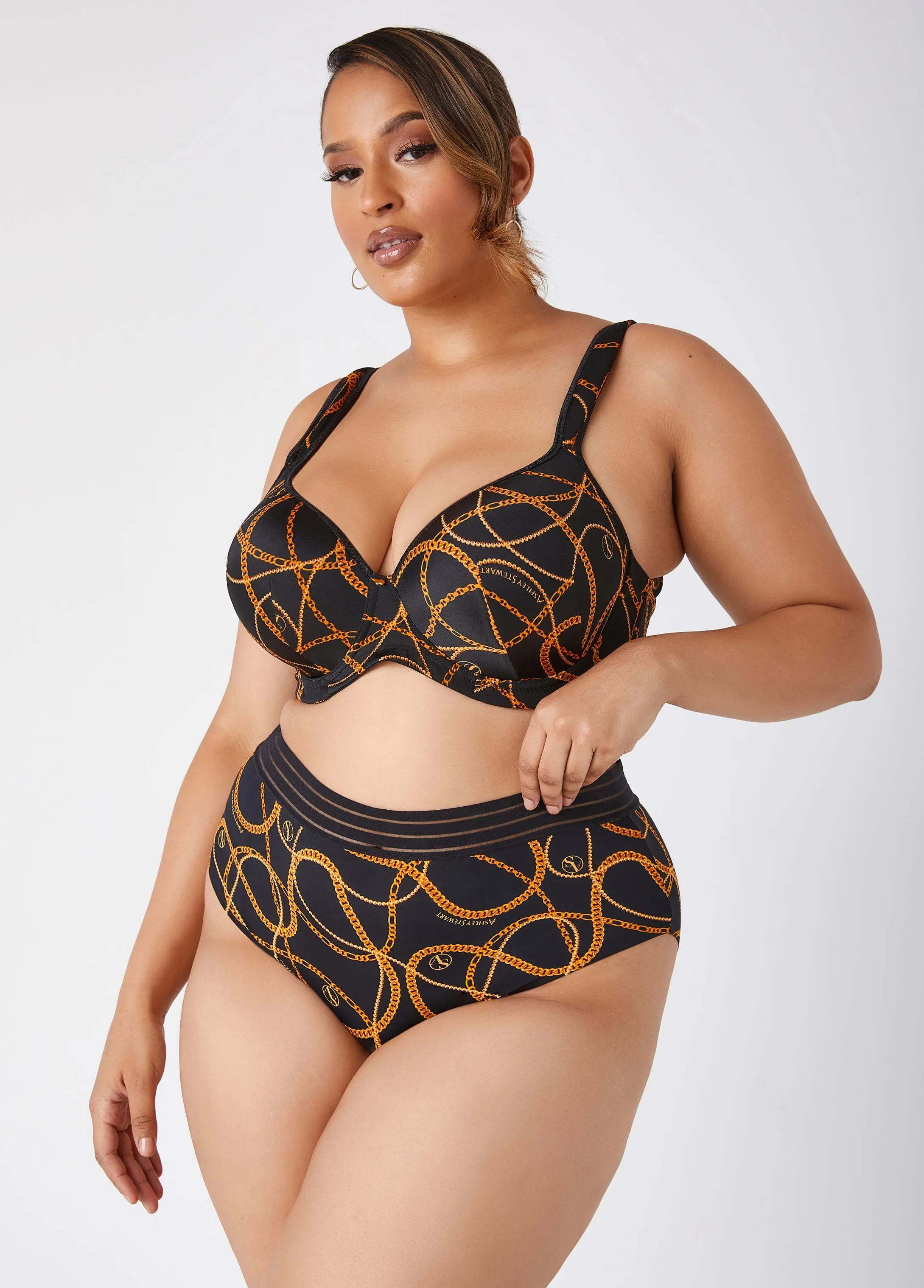 Sheer Waist Briefs sold by Ashley Stewart product image thumbnail 5