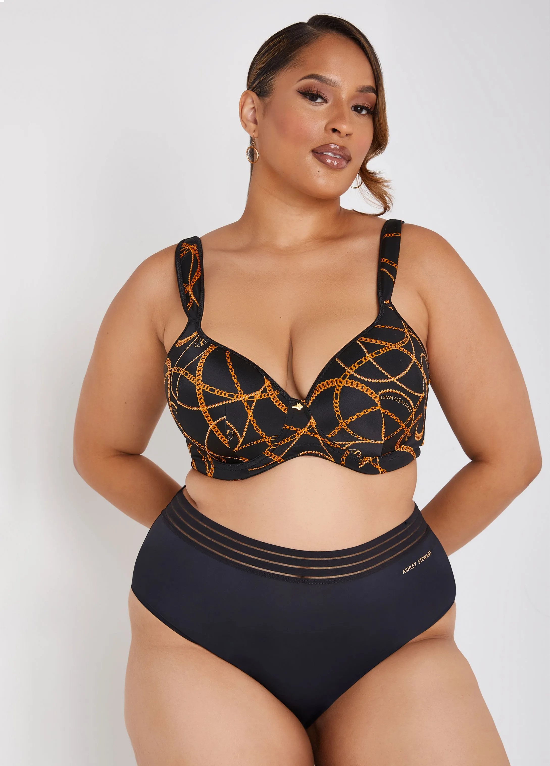 Sheer Waist Briefs sold by Ashley Stewart product image thumbnail 3