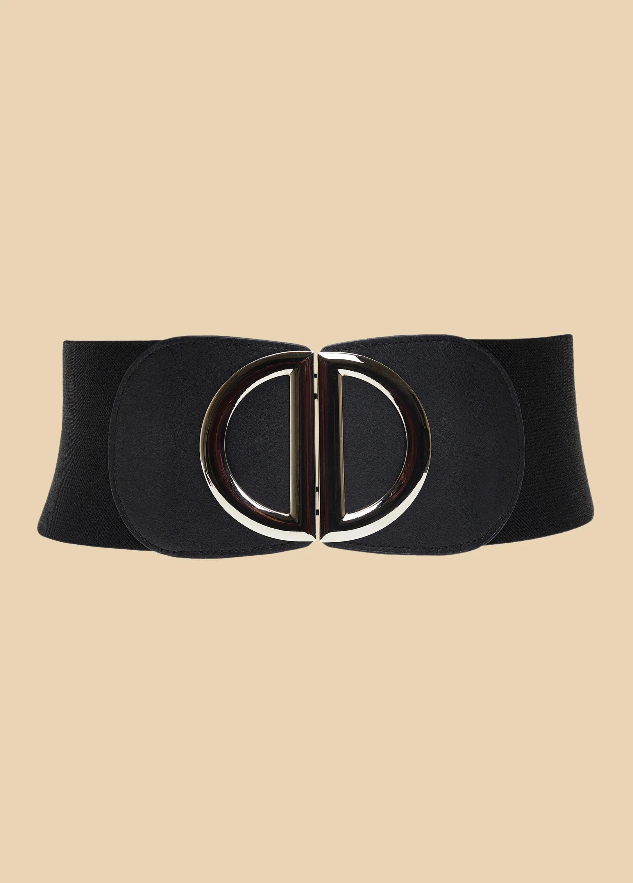 Buckle Embellished Stretch Belt sold by Ashley Stewart product image thumbnail 2