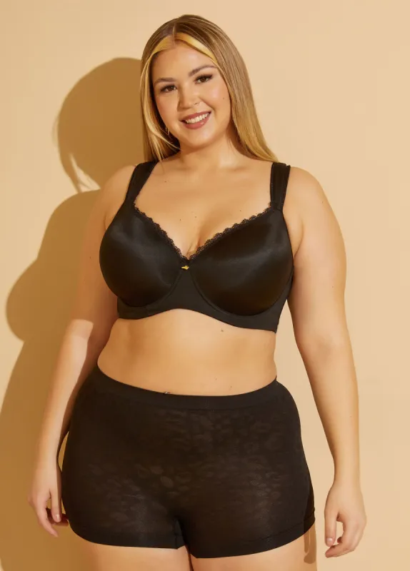 Seamless Leopard Boyshort Panty sold by Ashley Stewart