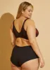 Stretch Cotton Logo Boyshort Panty sold by Ashley Stewart
