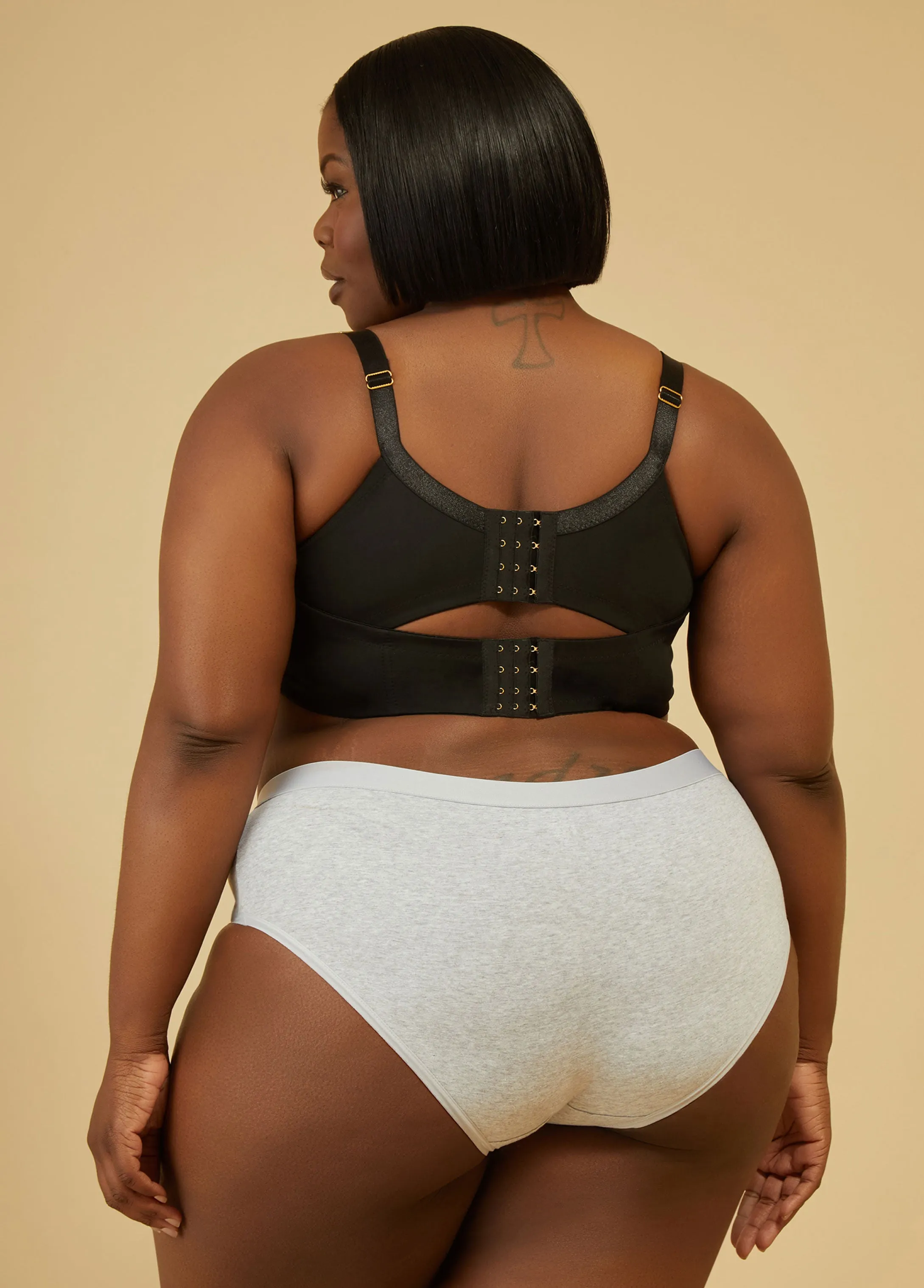 Hipster Stretch Cotton Panty sold by Ashley Stewart product image thumbnail 2