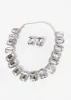 Crystal Earrings & Necklace Set sold by Ashley Stewart