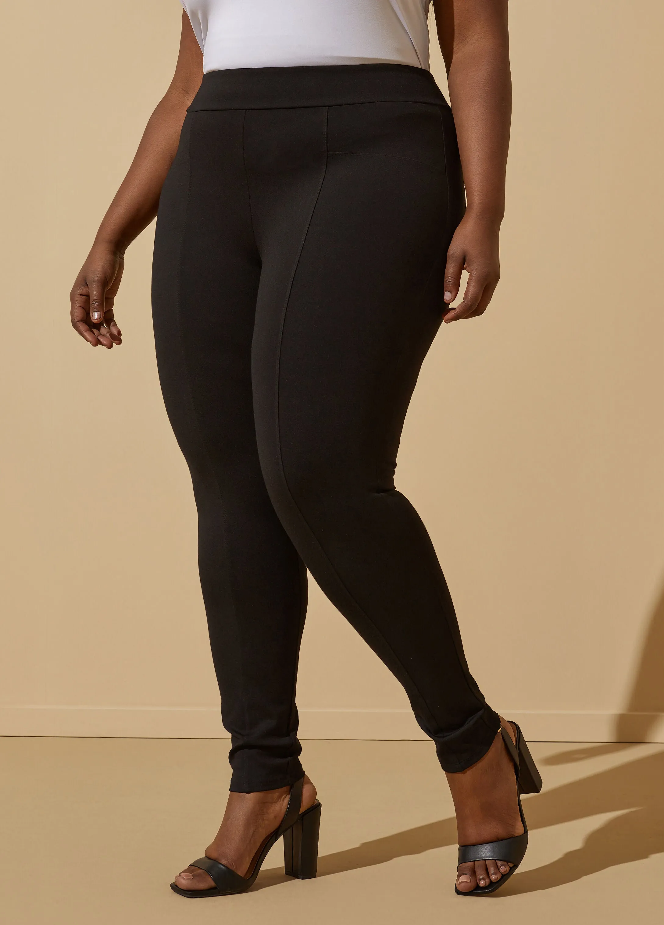 Seamed Ponte Legging sold by Ashley Stewart