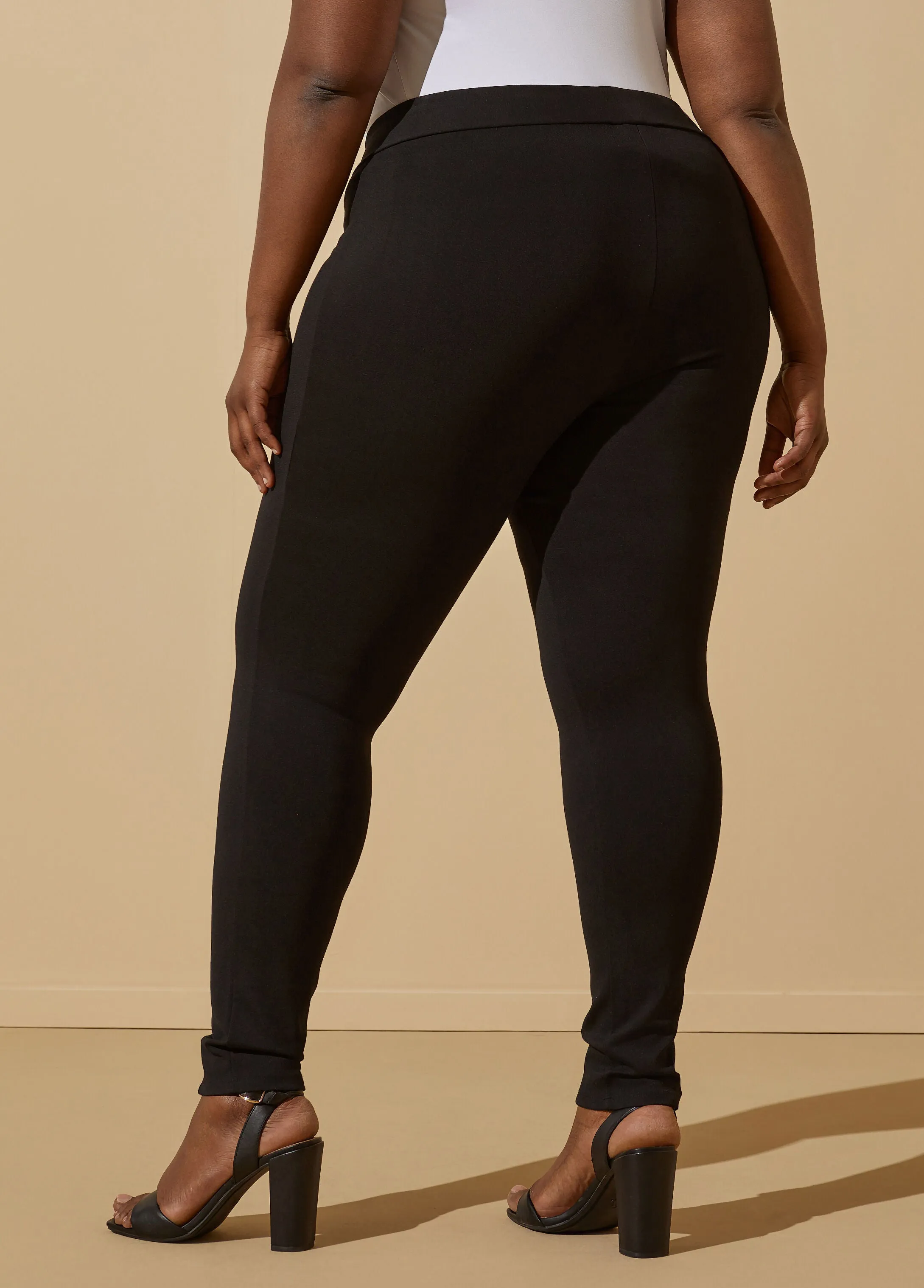 Seamed Ponte Legging sold by Ashley Stewart product image thumbnail 2