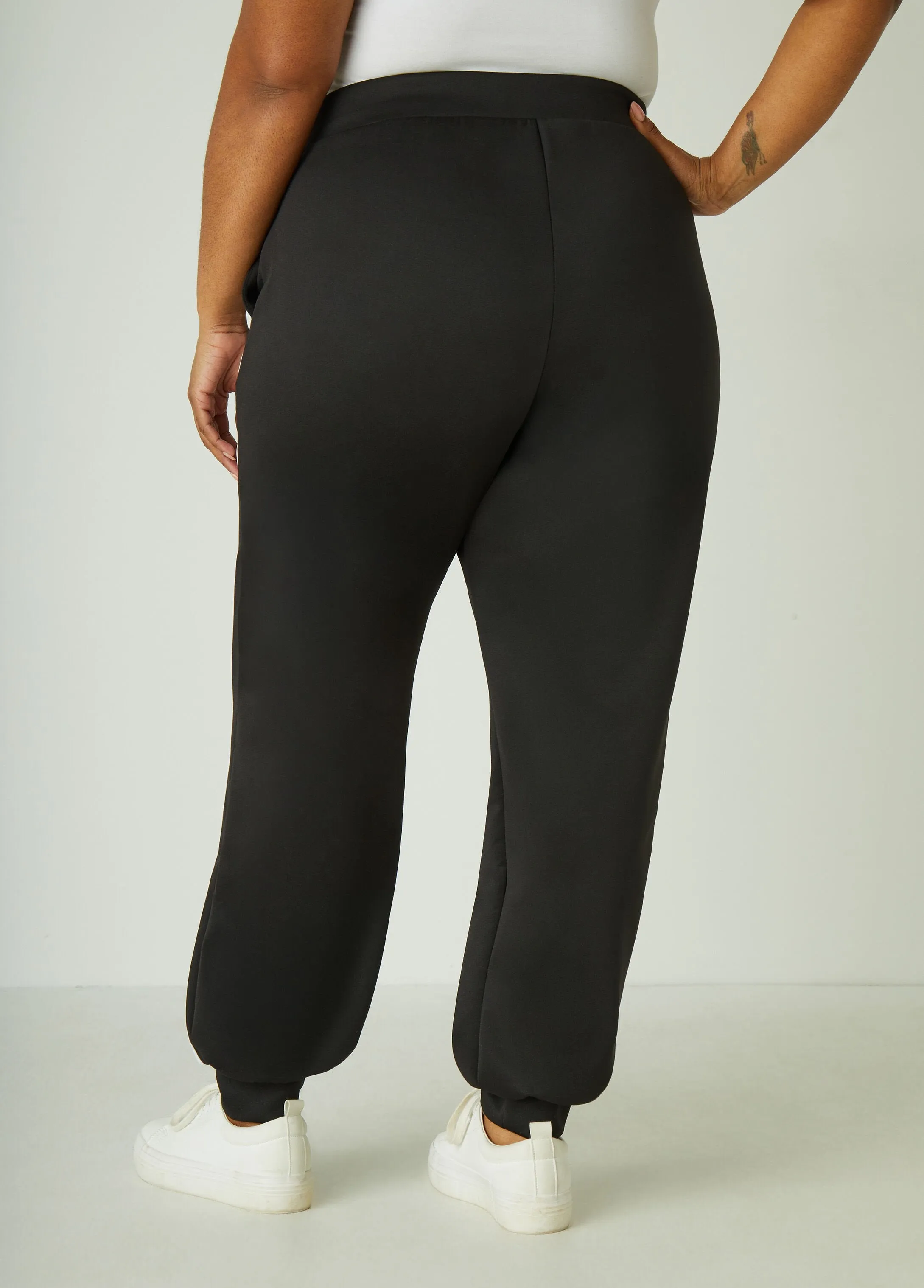 Striped High Rise Joggers sold by Ashley Stewart product image thumbnail 2