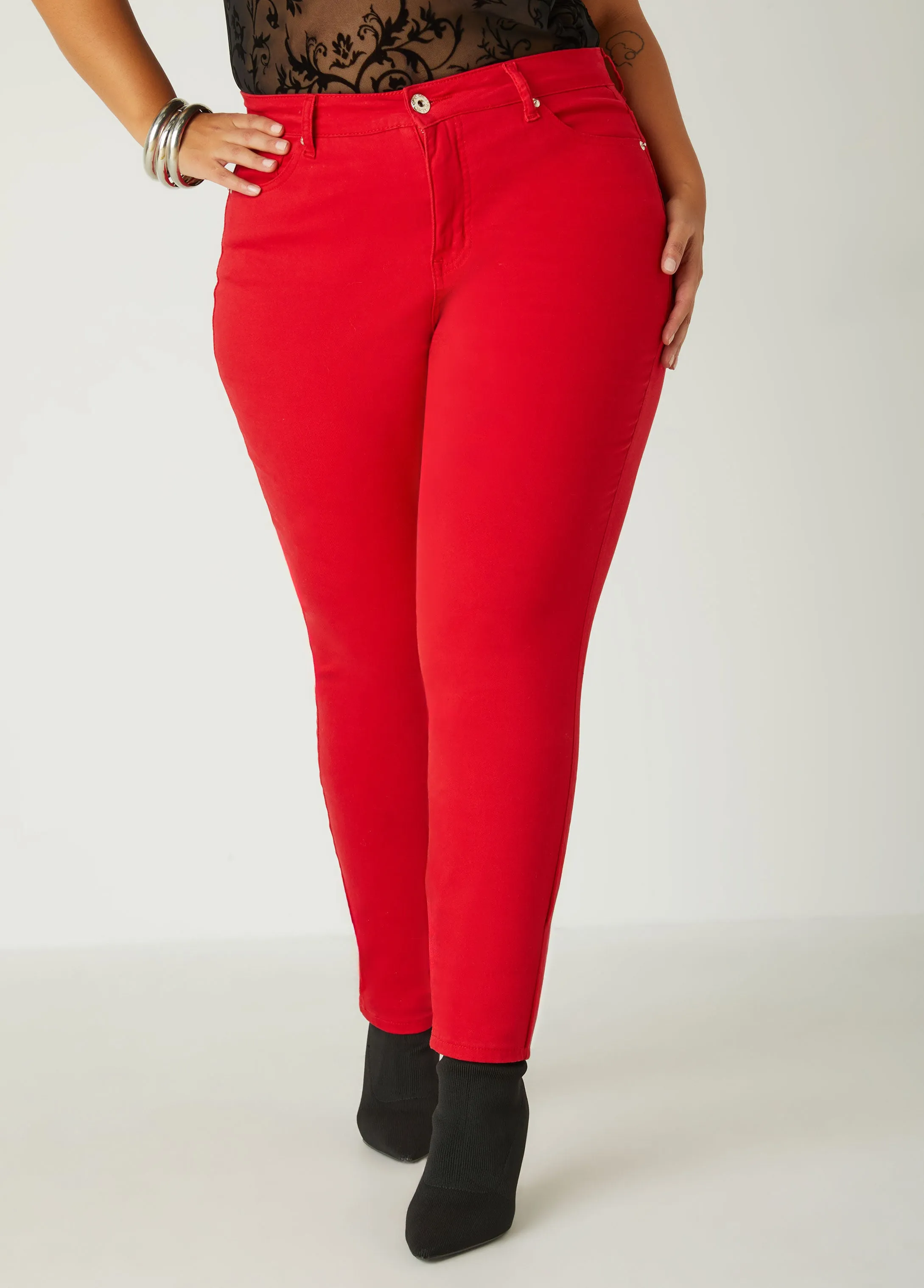 Denim High Rise Jeggings sold by Ashley Stewart