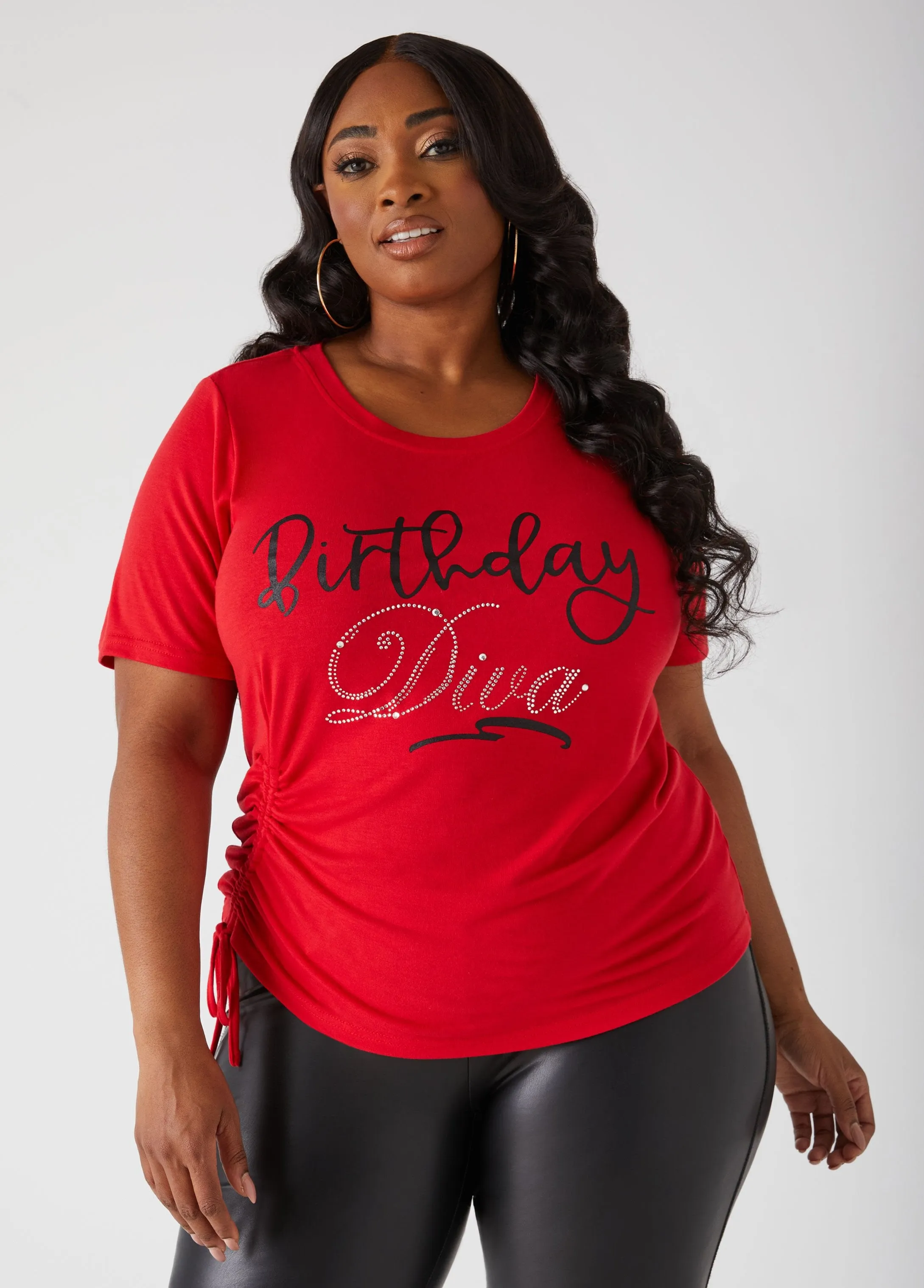 Birthday Diva Graphic Tee sold by Ashley Stewart