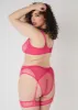 Bra & Crotchless Panty Set sold by Ashley Stewart