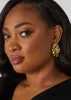 Swirl Gold Tone Earrings sold by Ashley Stewart