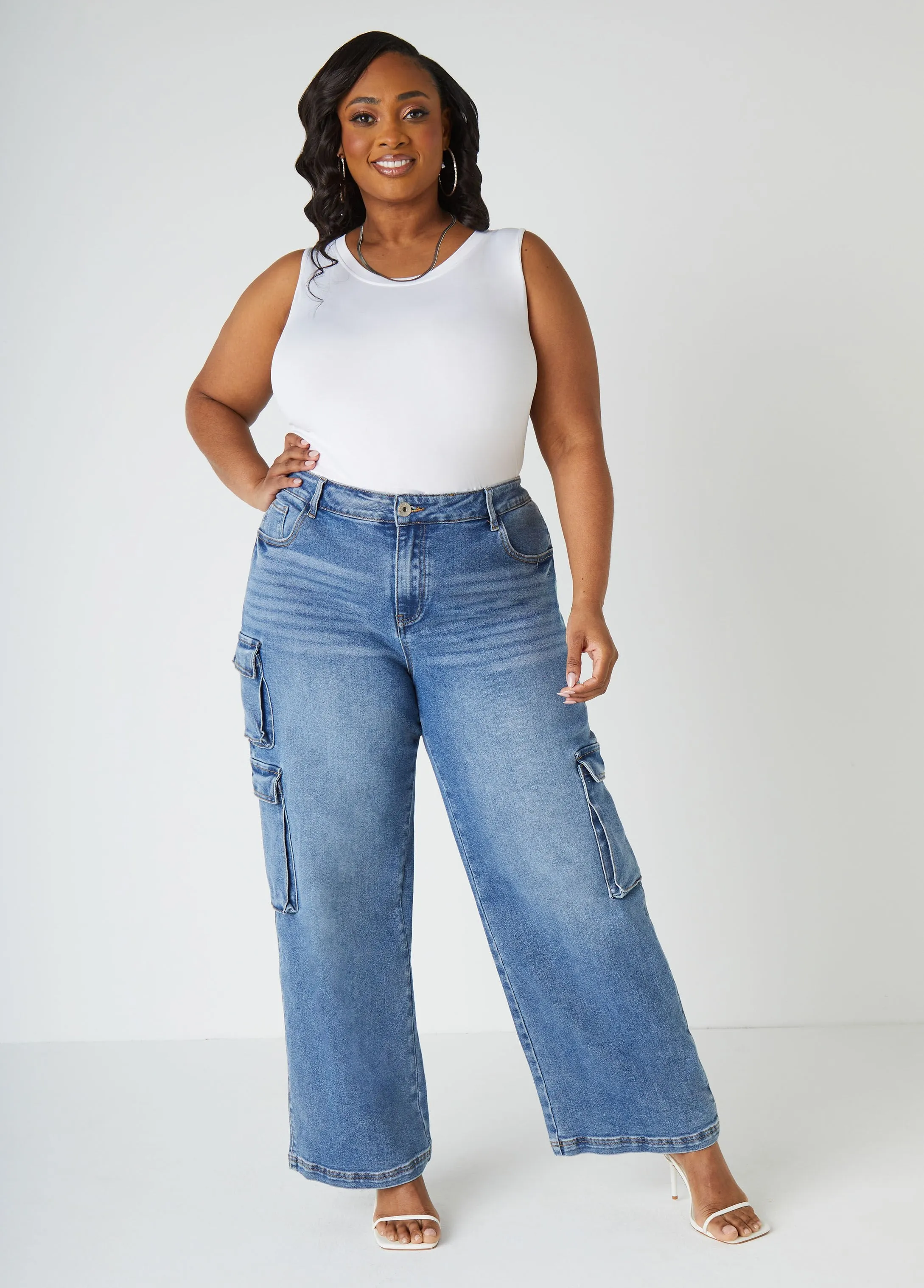 The Basic Tank Top sold by Ashley Stewart product image thumbnail 4