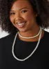 Faux Pearl Necklace sold by Ashley Stewart