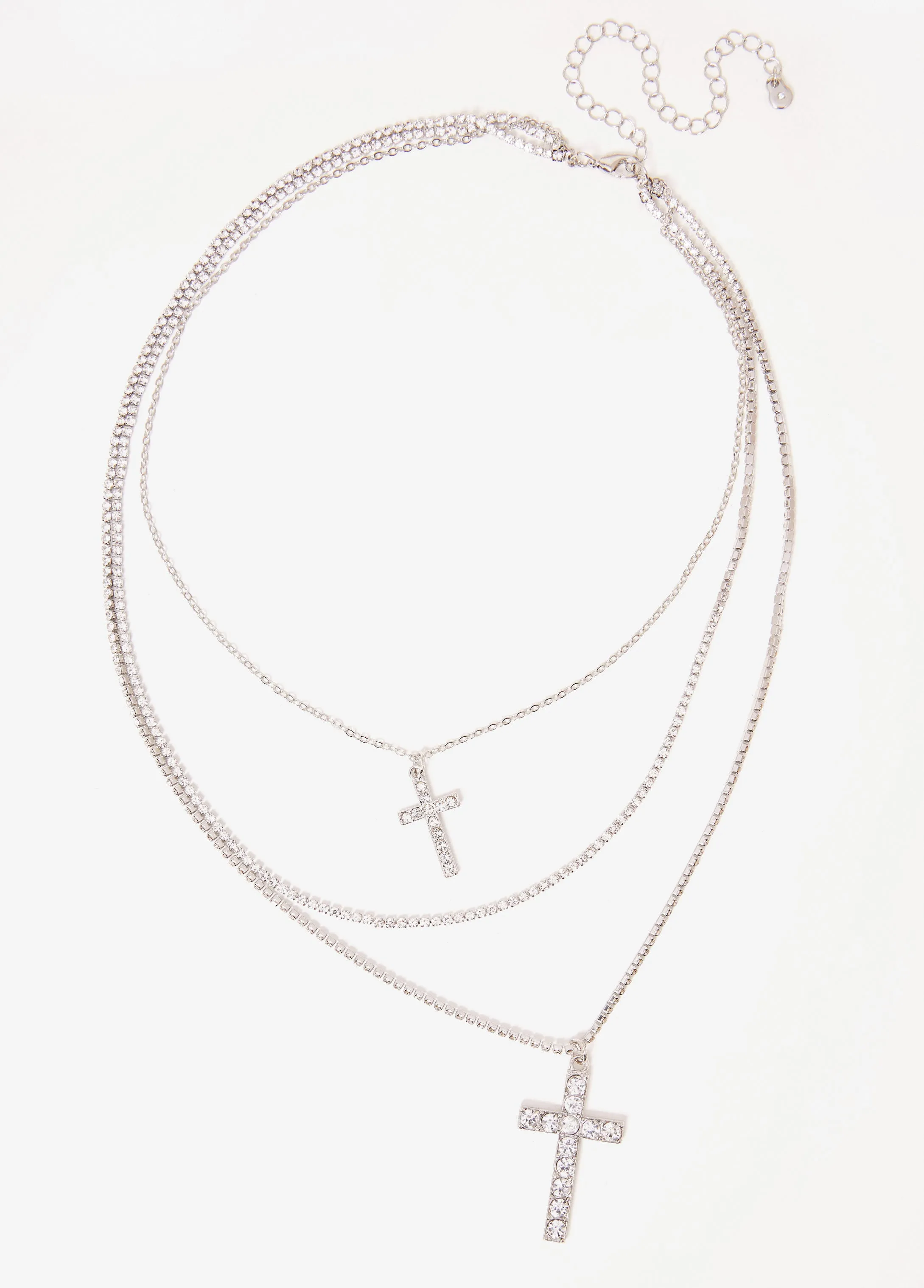 Layered Cross Necklace sold by Ashley Stewart
