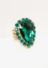 Pear Shaped Crystal Stretch Ring sold by Ashley Stewart