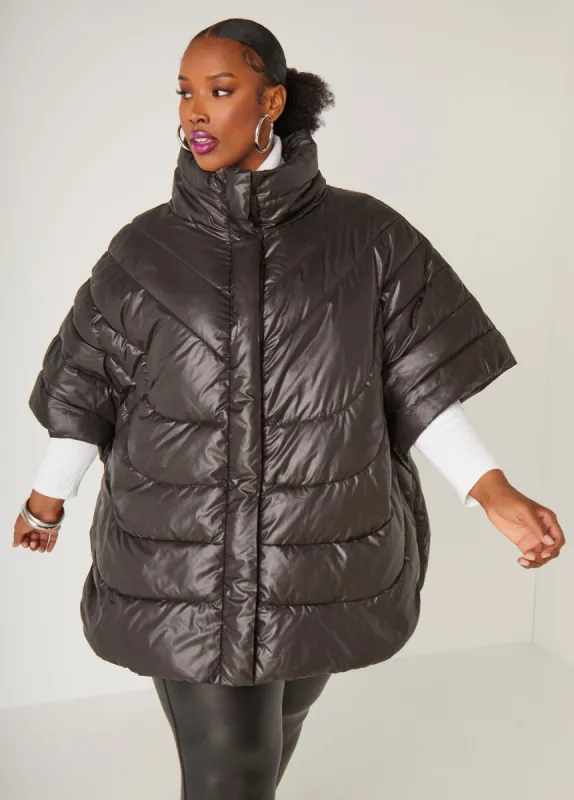 Oversized Quilted Jacket sold by Ashley Stewart